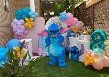 Decoración cumpleaños Stitch