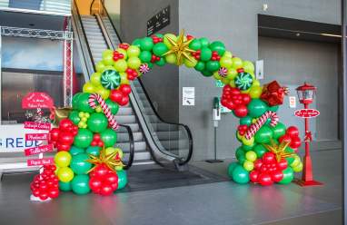 Decoración con globos en Tarragona para empresas